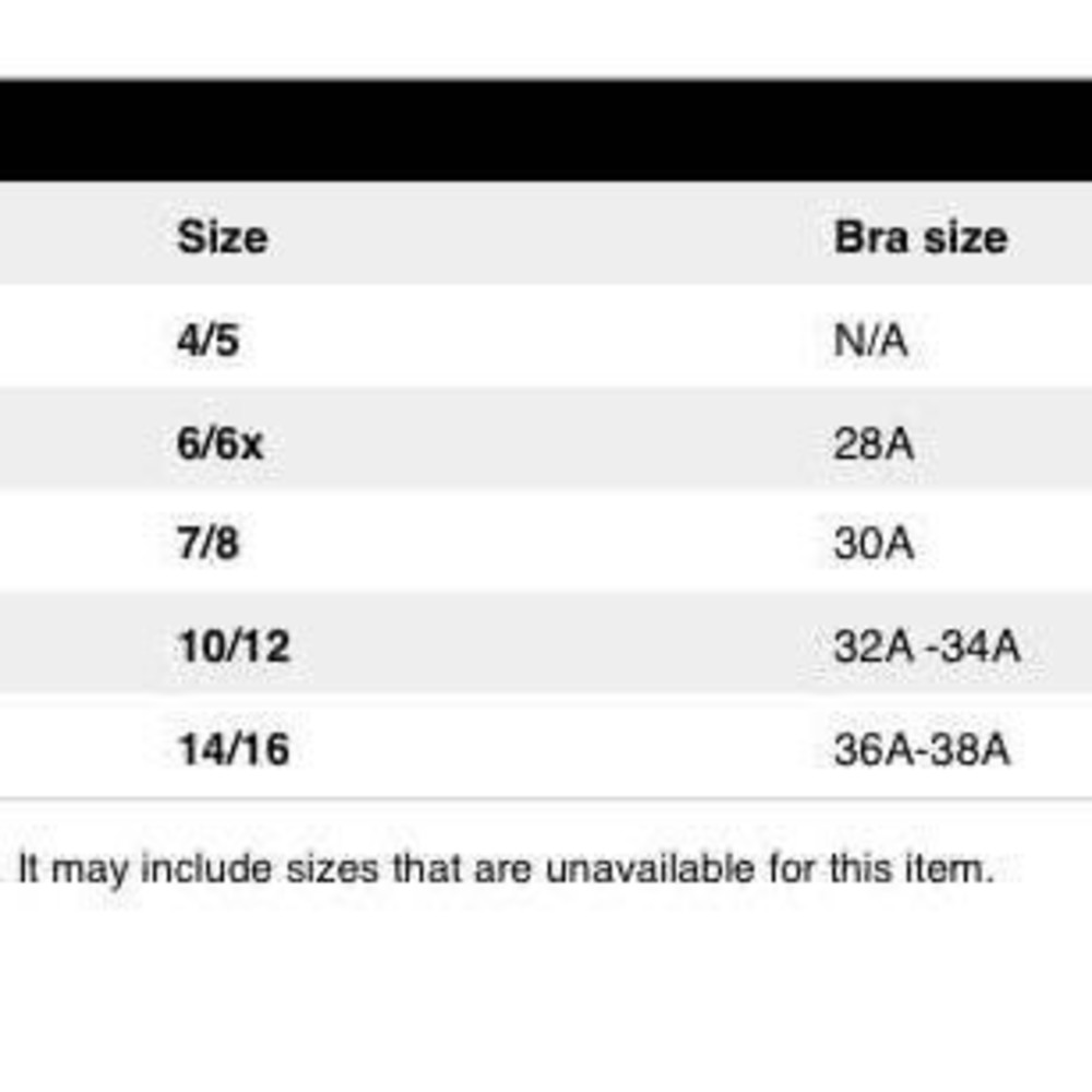Girls M(7-8) Sports Bra bralette 4-pack.  J19 - Picture 6 of 8